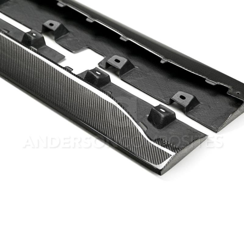 Anderson Composites 15-16 Ford Mustang Type-AR Rocker Panel Splitter -  Shop now at Performance Car Parts