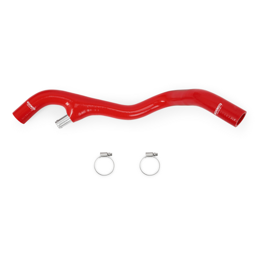 Mishimoto 03-04 Ford F-250/F-350 6.0L Powerstroke Lower Overflow Red Silicone Hose Kit