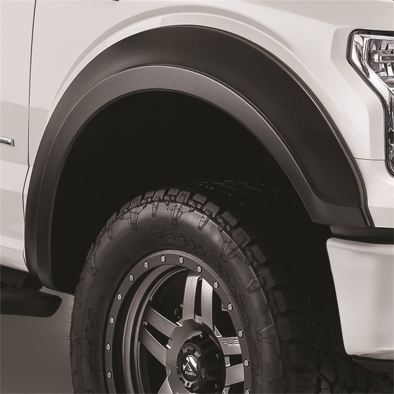 Bushwacker 17-18 Ford F-250 Super Duty Extend-A-Fender Style Flares 2pc - Black -  Shop now at Performance Car Parts