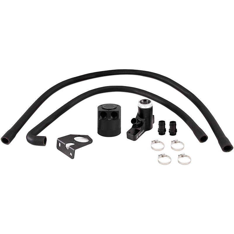 Mishimoto 2008-2010 Powerstroke Baffled Oil Catch Can Kit -  Shop now at Performance Car Parts