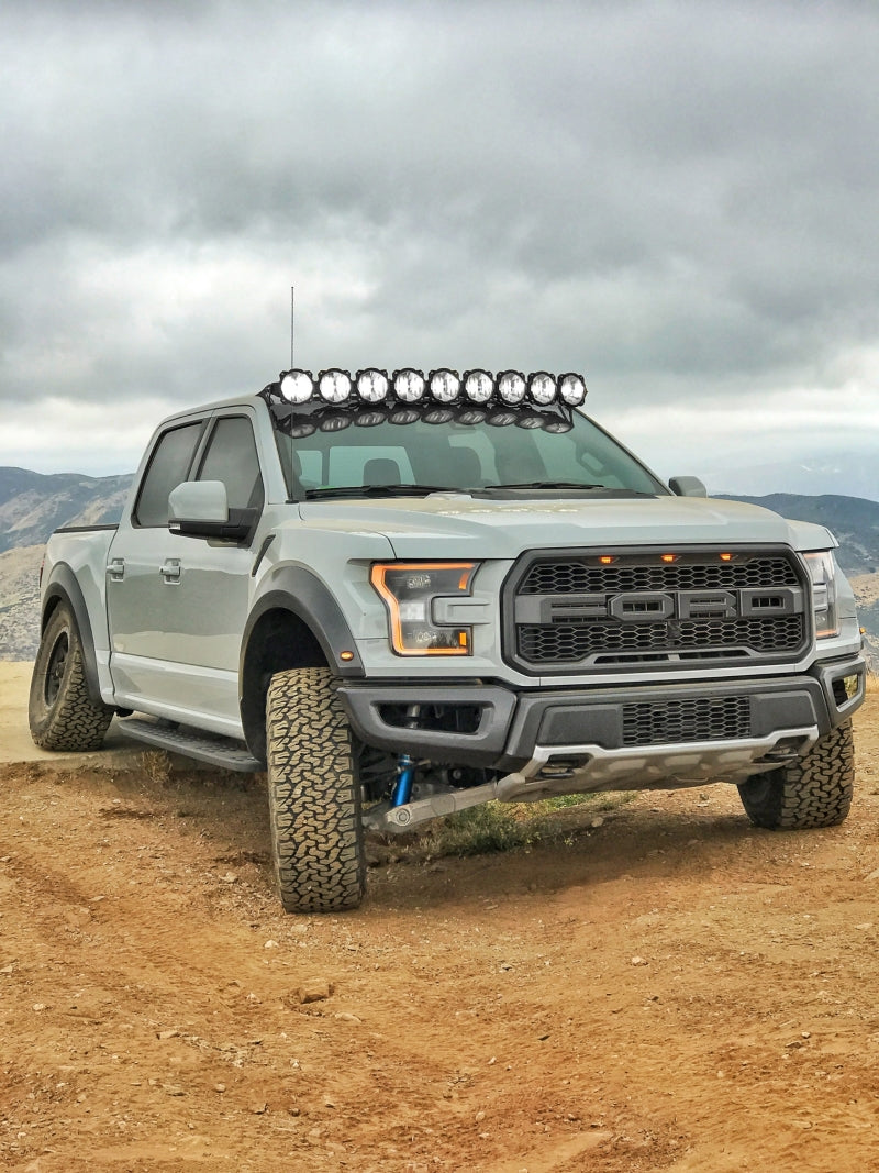 KC HiLiTES 17-18 Ford Raptor 57in. Pro6 Gravity LED 9-Light 180w Combo Beam Overhead Light Bar Sys -  Shop now at Performance Car Parts