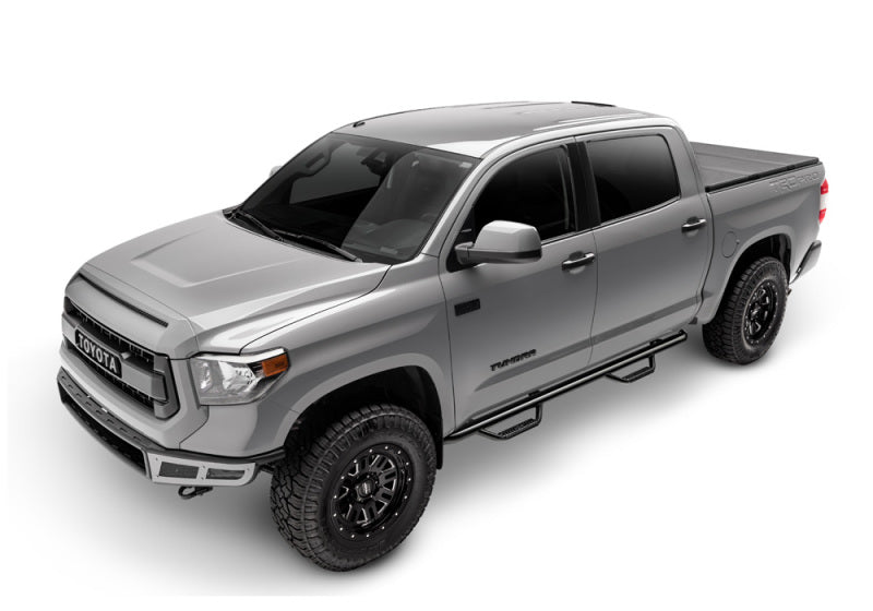 N-Fab 2022 Toyota Tundra Crew Max Cab 5.6ft Bed W2W - 3in Nerf Steps - Gloss Black (w/o Bed Access) -  Shop now at Performance Car Parts