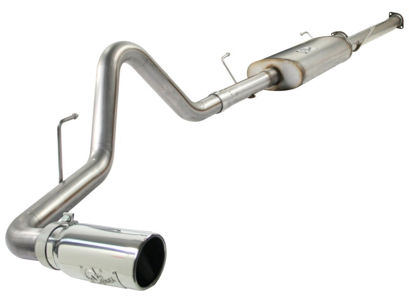 aFe MACHForce XP Exhausts Cat-Back SS-409 EXH CB Toyota Tundra 10-11 V8-5.7L 145.7 WB (pol tip) -  Shop now at Performance Car Parts