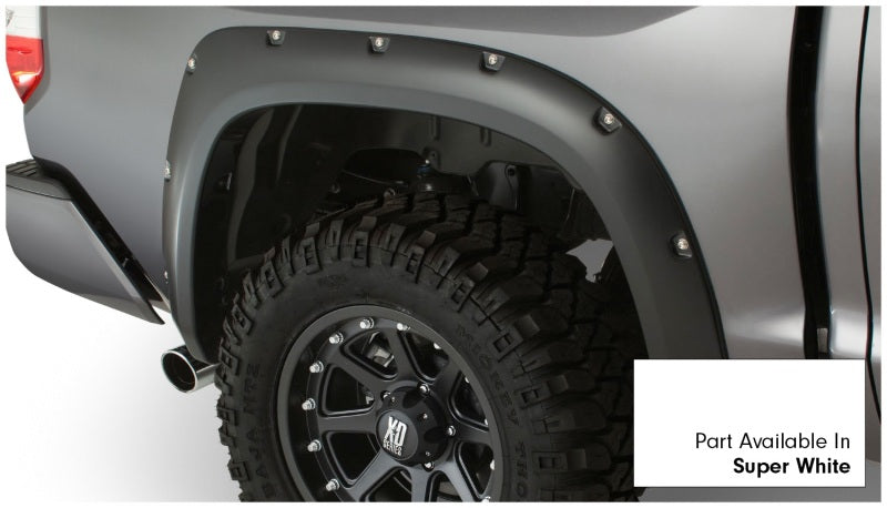 Bushwacker 16-18 Toyota Tundra Fleetside Pocket Style Flares 4pc 66.7/78.7/97.6in Bed - Super White -  Shop now at Performance Car Parts