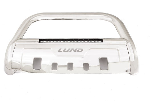 Lund 05-15 Toyota Tacoma Bull Bar w/Light & Wiring - Polished