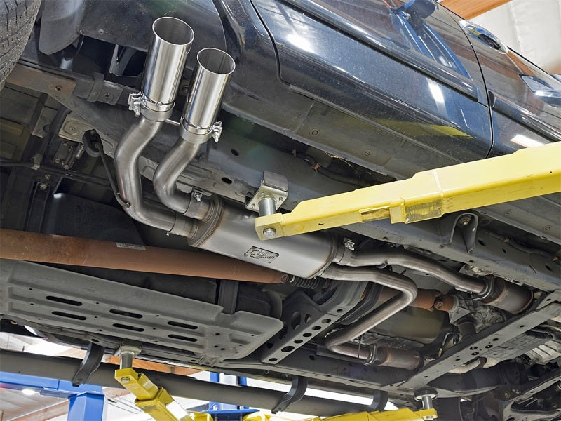 aFe Rebel Series 3in SS Cat-Back Exhaust System w/ Polished Tip 04-15 Nissan Titan V8 5.6L -  Shop now at Performance Car Parts