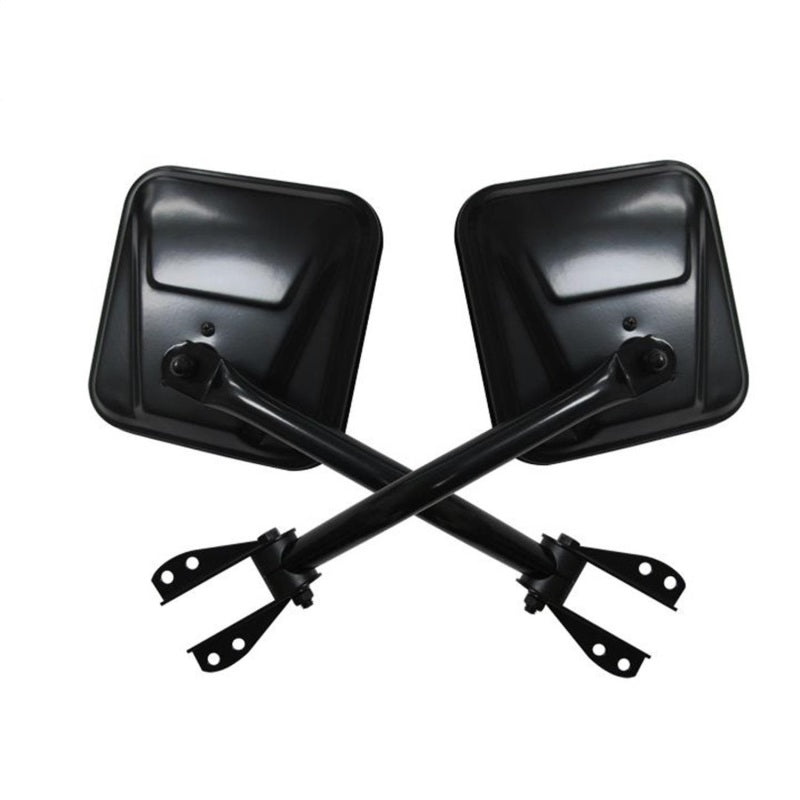 Rampage 1955-1983 Jeep CJ5 Side Mirrors - Black -  Shop now at Performance Car Parts