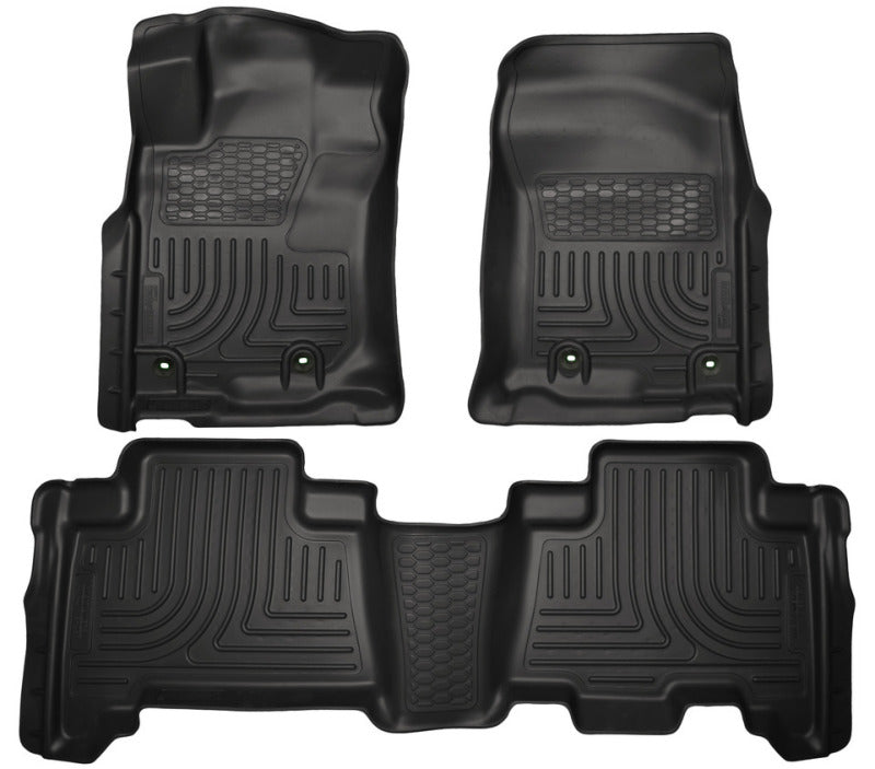 Husky Liners 2013 Toyota 4Runner WeatherBeater Black Front & 2nd Seat Floor Liners -  Shop now at Performance Car Parts