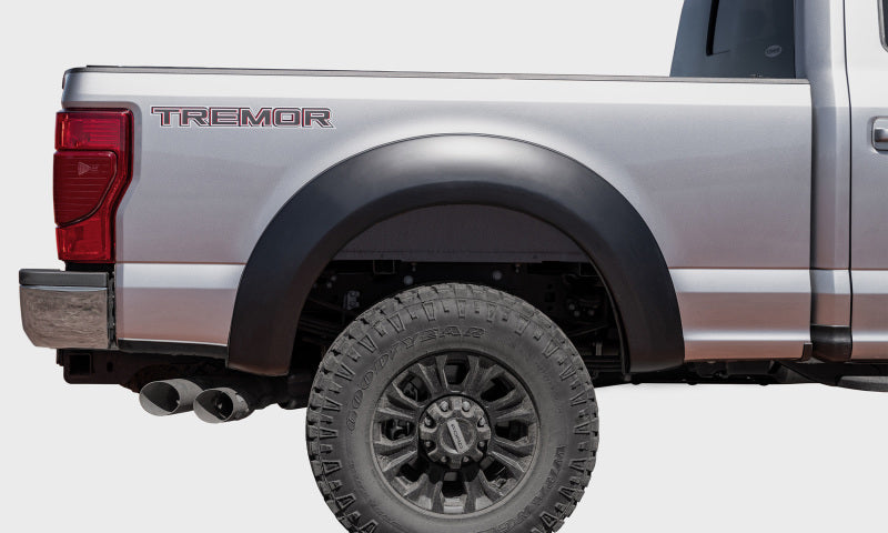 Bushwacker 99-10 Ford F-250 Super Duty Styleside Extend-A-Fender Style Flares 2pc - Black -  Shop now at Performance Car Parts