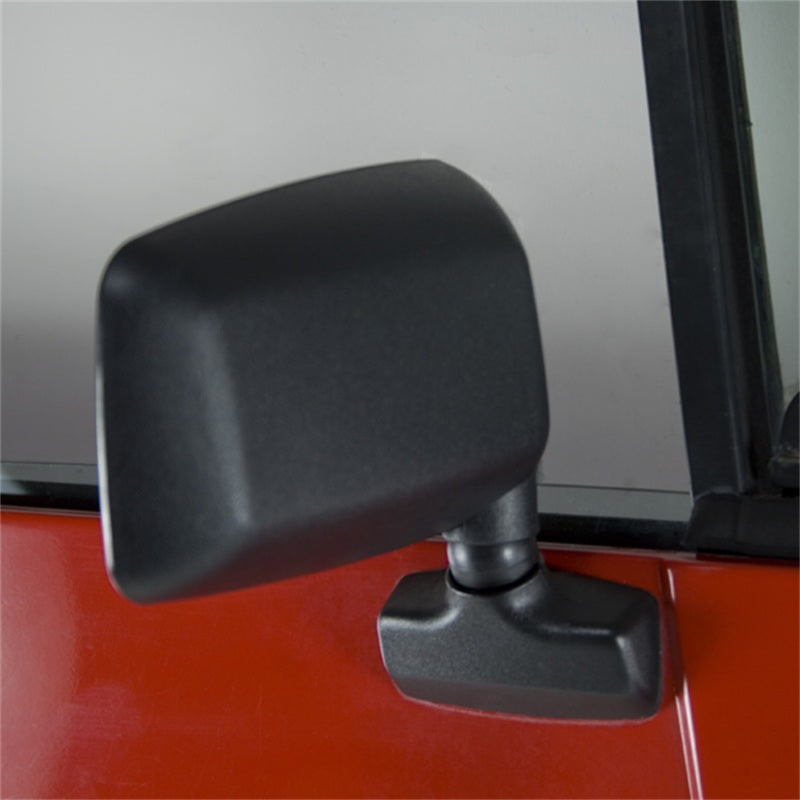 Omix Door Mirror Black Right- 87-95 Wrangler YJ -  Shop now at Performance Car Parts