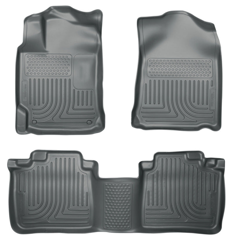 Husky Liners 2012 Toyota Camry WeatherBeater Combo Gray Floor Liners -  Shop now at Performance Car Parts