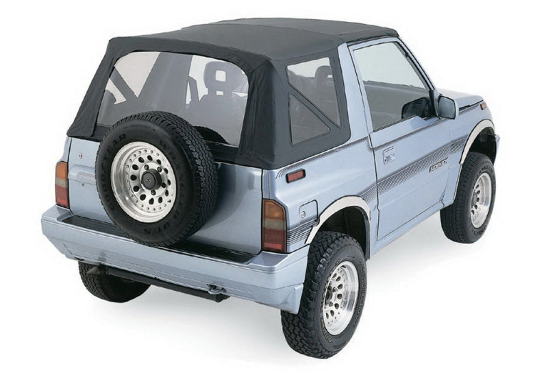 Rampage 1988-1994 Geo Tracker Soft Top OEM Replacement - Black Denim -  Shop now at Performance Car Parts