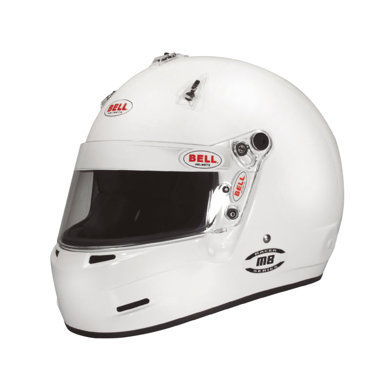 Bell M8 SA2020 V15 Brus Helmet - Size 61+ (White) -  Shop now at Performance Car Parts
