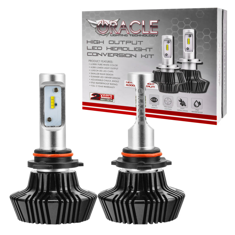 Oracle 9005 4000 Lumen LED Headlight Bulbs (Pair) - 6000K -  Shop now at Performance Car Parts
