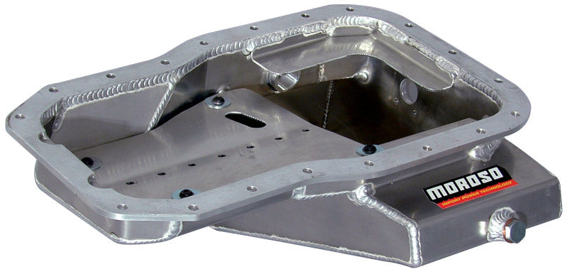 Moroso Toyota 3SGT 2.0L Turbo/5SFE Non Turbo Road Race Baffled Wet Sump 6.25qt 7-9/16in Alum Oil Pan -  Shop now at Performance Car Parts