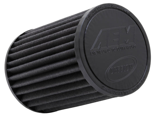 AEM Dryflow 3.5in. X 7in. Round Tapered Air Filter - Performance Car Parts