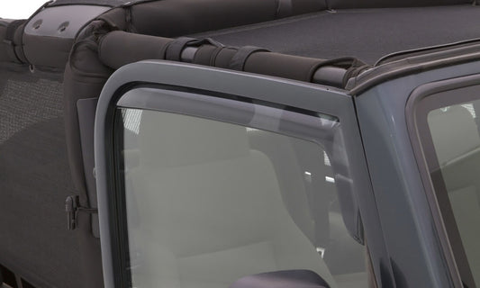 Lund 97-06 Jeep Wrangler Ventvisor Elite Window Deflectors - Smoke (2 Pc.)