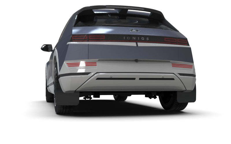 Rally Armor 2022 Hyundai Ioniq 5 Black Mud Flap w/ Metallic Black Logo -  Shop now at Performance Car Parts