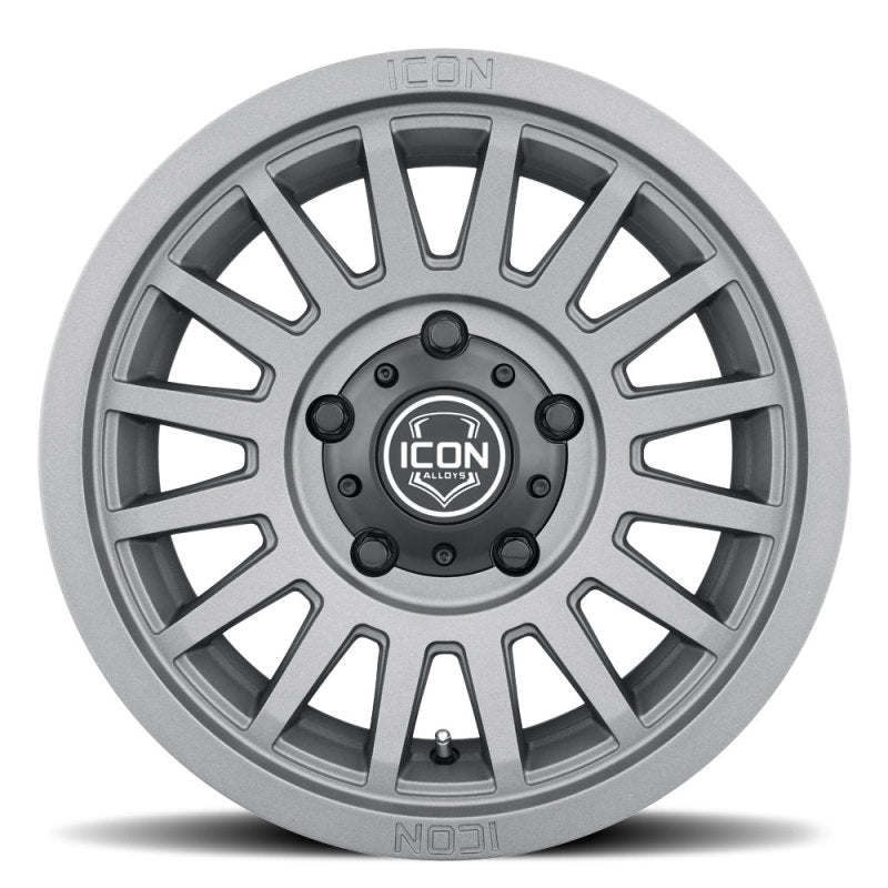 ICON Recon SLX 17x8.5 6x5.5 BP 0mm Offset 4.75in BS 106.1mm Bore Charcoal Wheel -  Shop now at Performance Car Parts