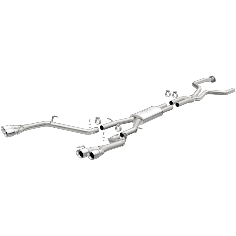 MagnaFlow CatBack 16-19 Cadillac CT6 V6 3.0L Street Series 2.5in Pipe Dia Polished Tips -  Shop now at Performance Car Parts