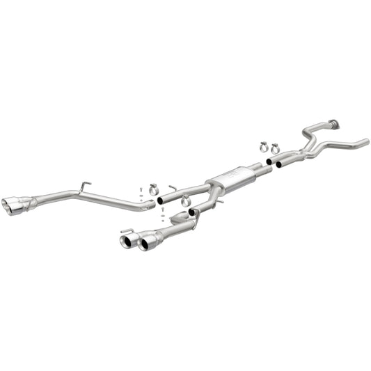 MagnaFlow CatBack 16-19 Cadillac CT6 V6 3.0L Street Series 2.5in Pipe Dia Polished Tips