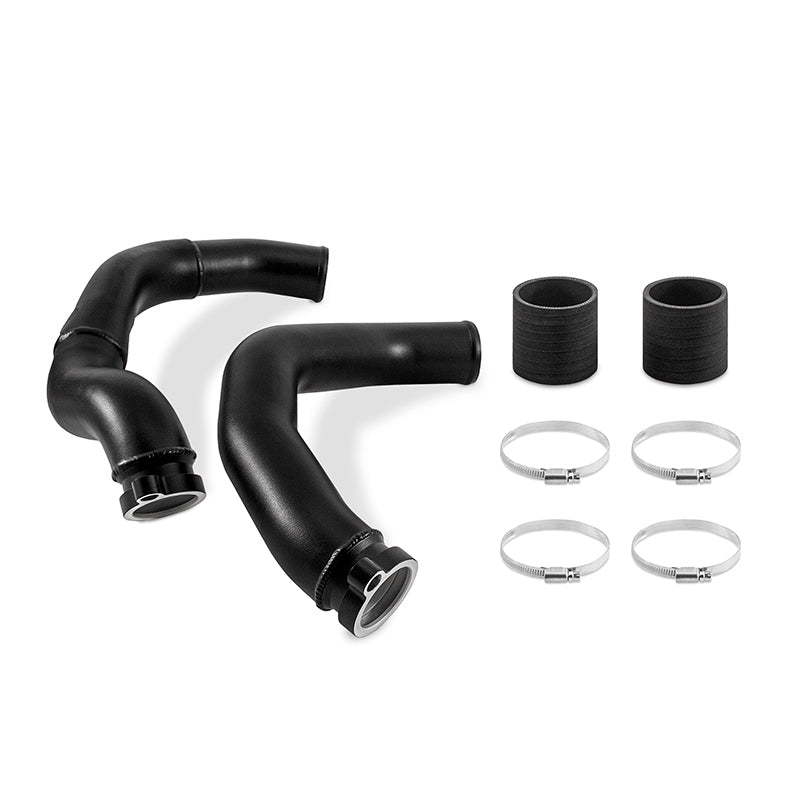 Mishimoto 2015+ BMW F8X M3/M4 Charge Pipe Kit - Wrinkle Black -  Shop now at Performance Car Parts