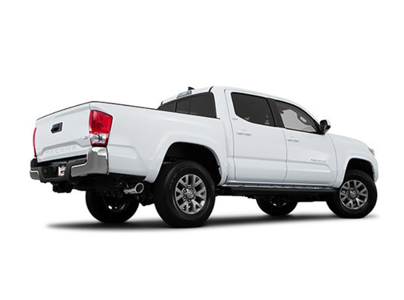 Borla 2016 Toyota Tacoma 3.5L V6 Auto 4DR CC SB S-Type 2.5in Single Left Rear Exit 4in Tip Exhaust -  Shop now at Performance Car Parts
