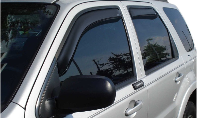 AVS 07-10 Chrysler Sebring Ventvisor In-Channel Front & Rear Window Deflectors 4pc - Smoke - Performance Car Parts