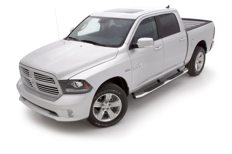 Lund 09-15 Dodge Ram 1500 Crew Cab (Built Before 7/1/15) 5in. Oval Bent Nerf Bars - Chrome -  Shop now at Performance Car Parts