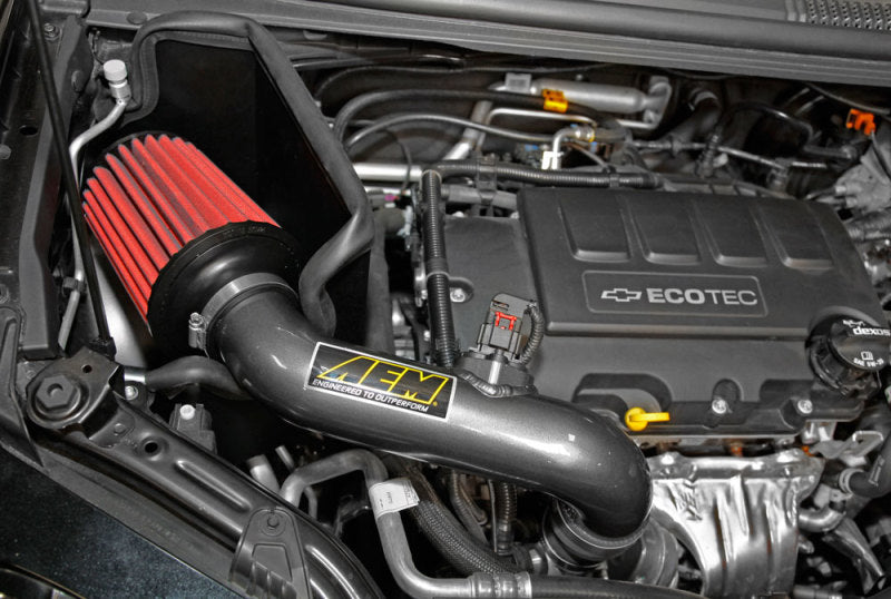 AEM 12-16 Chevrolet Sonic 1.4L L4 Gunmetal Gray Cold Air Intake -  Shop now at Performance Car Parts