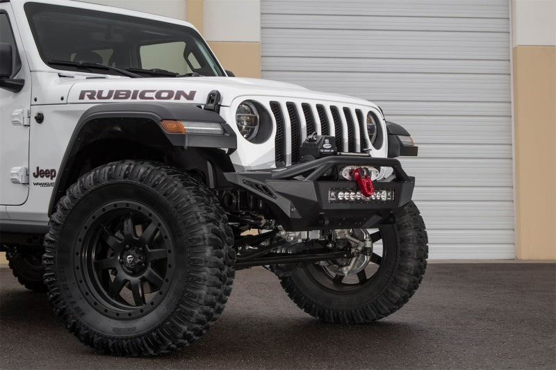 Addictive Desert Designs 2018 Jeep Wrangler JL Stealth Fighter Front Bumper w/ Winch Mounts -  Shop now at Performance Car Parts