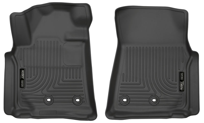 Husky Liners 13-16 Lexus LX570 / 13-16 Toyota Land Cruiser Weatherbeater Black Front Floor Liners -  Shop now at Performance Car Parts