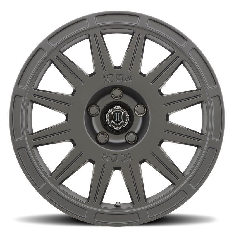 ICON Ricochet 17x8 5x4.5 38mm Offset 6in BS Satin Black Wheel -  Shop now at Performance Car Parts