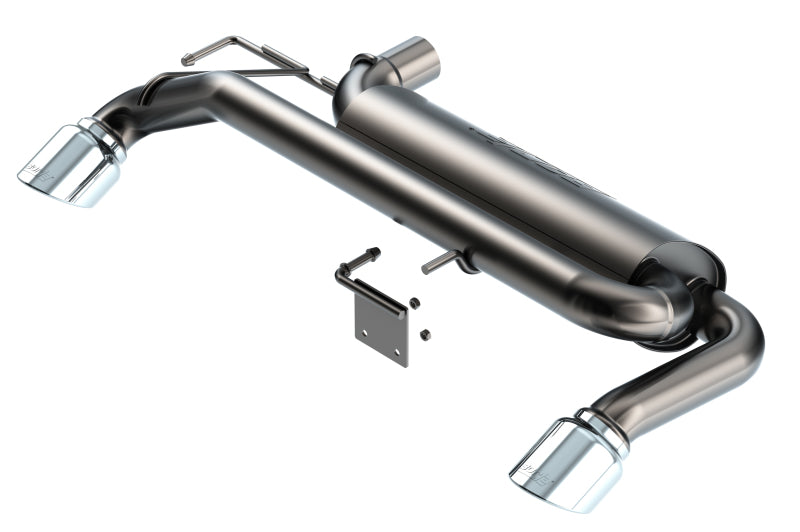 Borla 21-22 Ford Bronco 2.3L 4WD ATAK Axle Back Exhaust w/ Bright Chrome Tips -  Shop now at Performance Car Parts