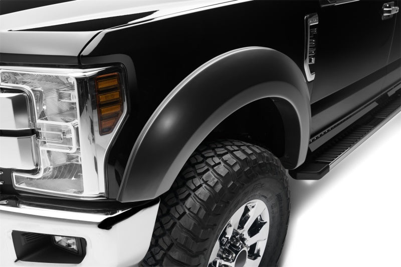 Bushwacker 17-18 Ford F-250 Super Duty Extend-A-Fender Style Flares 2pc - Black -  Shop now at Performance Car Parts