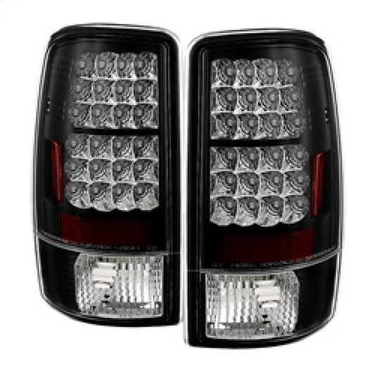 Spyder Chevy Suburban/Tahoe 1500/2500 00-06/GMC Yukon LED Tail Lights Black ALT-YD-CD00-LED-BK