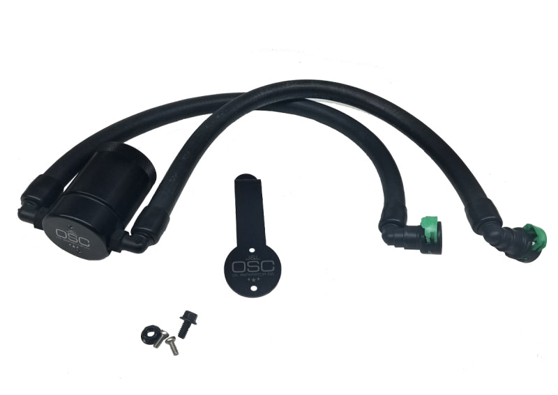 J&L 2015-2023 Ford Mustang EcoBoost Driver Side Oil Separator 3.0 - Black Anodized -  Shop now at Performance Car Parts