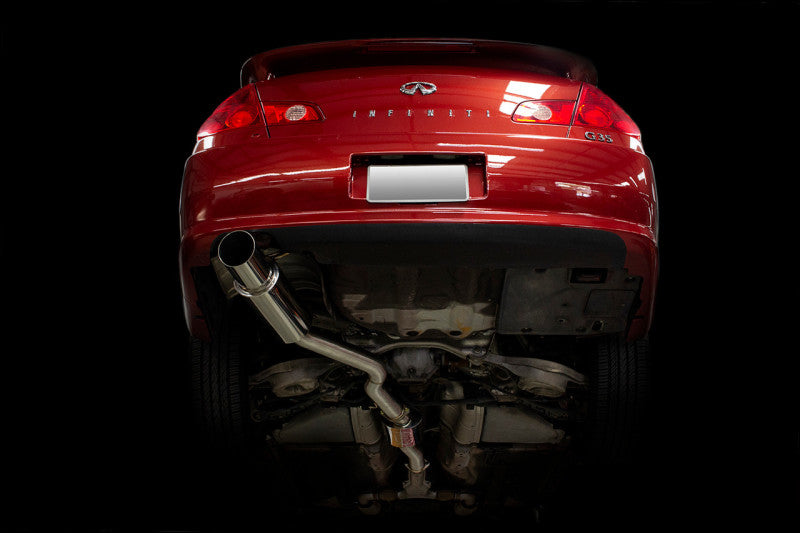 ISR Performance GT Single Exhaust - 05-06 Infiniti G35 Sedan -  Shop now at Performance Car Parts