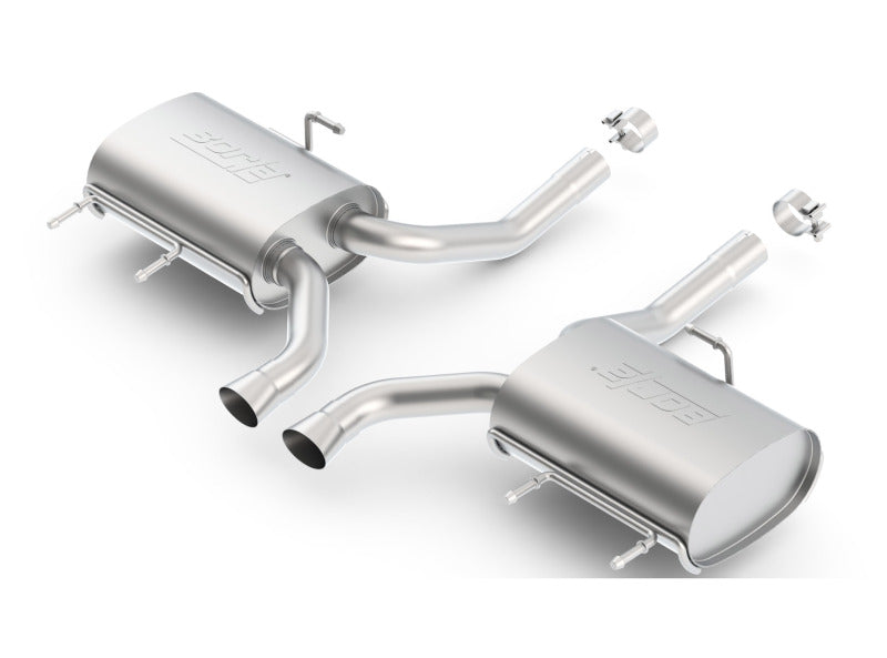 Borla 11-14 CTS Coupe V6 3.6L AT RWD/AWD Dual Ctr Rear Exit Touring Exhaust (REAR SECTION ONLY) -  Shop now at Performance Car Parts