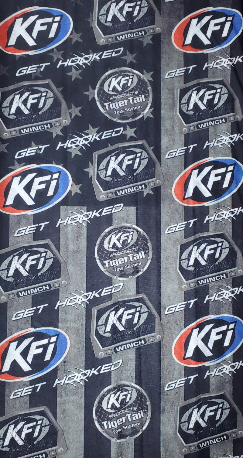 KFI Face Mask Logo -  Shop now at Performance Car Parts