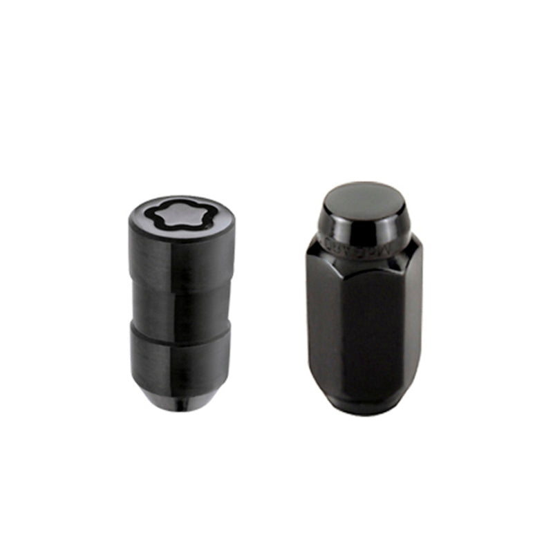 McGard 5 Lug Hex Install Kit w/Locks (Cone Seat Nut) M14X1.5 / 22mm Hex / 1.635in. Length - Black -  Shop now at Performance Car Parts