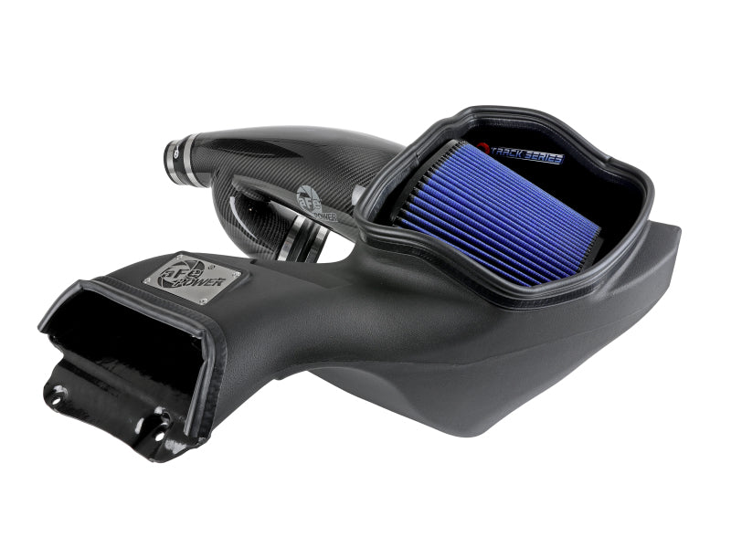 aFe 17-20 Ford F-150/Raptor Track Series Carbon Fiber Cold Air Intake System With Pro 5R Filters -  Shop now at Performance Car Parts
