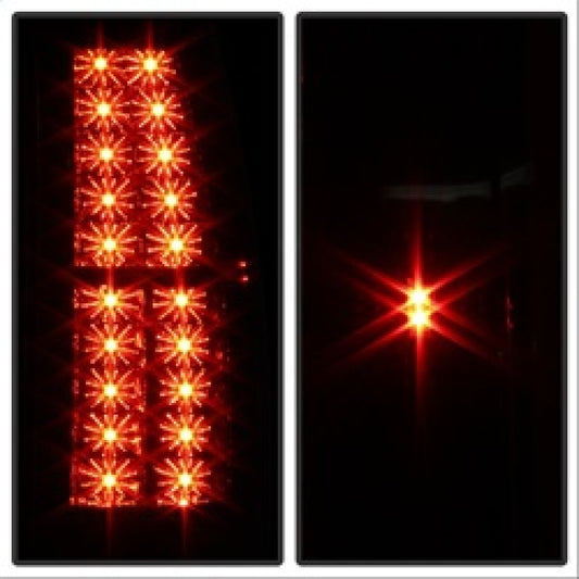 Spyder Chevy Suburban/GMC Yukon/Yukon Denali 07-14 LED Tail Lights Blk Smke ALT-YD-CSUB07-LED-BSM
