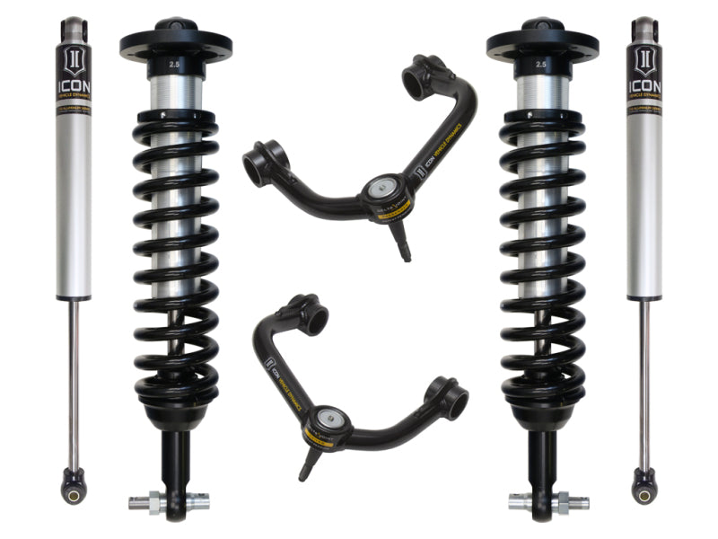 ICON 2015+ Ford F-150 4WD 0-2.63in Stage 2 Suspension System w/Tubular Uca -  Shop now at Performance Car Parts