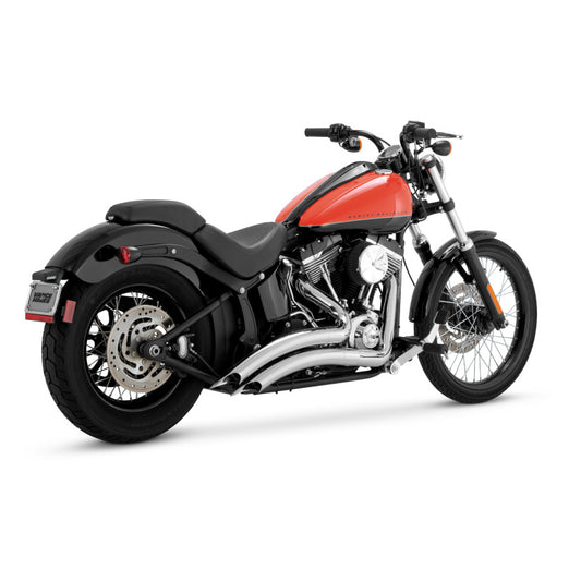 Vance & Hines HD Softail Big Radius 2-2 86-17 Chrome PCX Full System Exhaust -  Shop now at Performance Car Parts