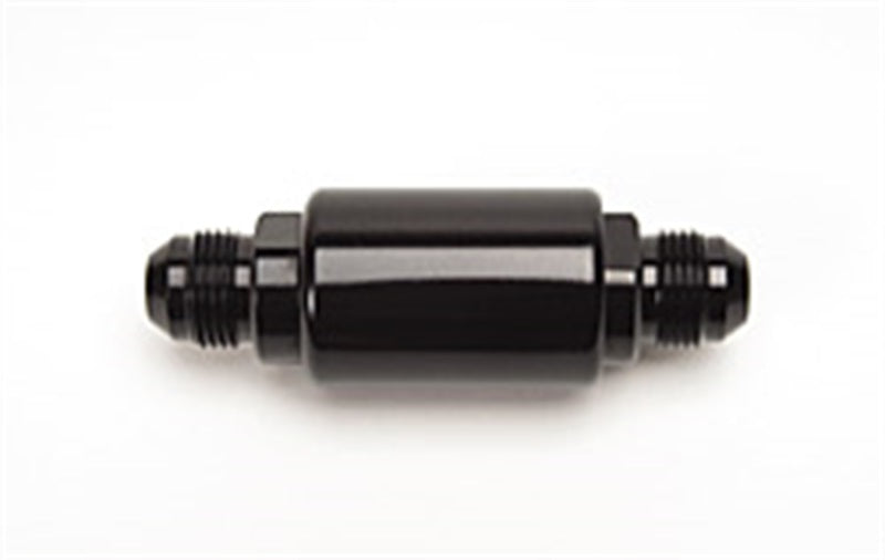 Russell Performance Black Anodized (3-1/4in Length 1-1/4in dia. -8 male inlet/outlet) -  Shop now at Performance Car Parts
