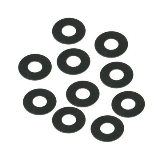 S&S Cycle Nitrile Rubber Coated Flat Washers - 10 Pack