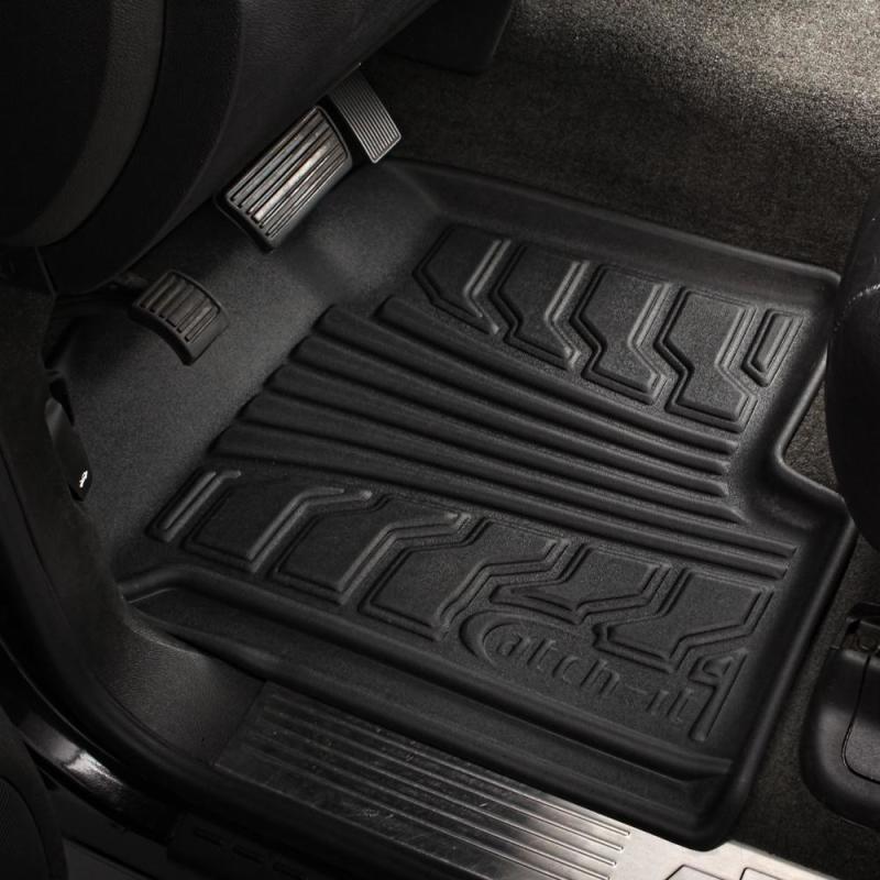 Lund 08-10 Ford F-250 Super Duty Catch-It Floormat Front Floor Liner - Black (2 Pc.) -  Shop now at Performance Car Parts
