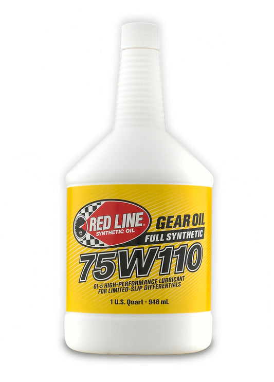 Red Line 75W110 GL-5 Gear Oil - Quart -  Shop now at Performance Car Parts