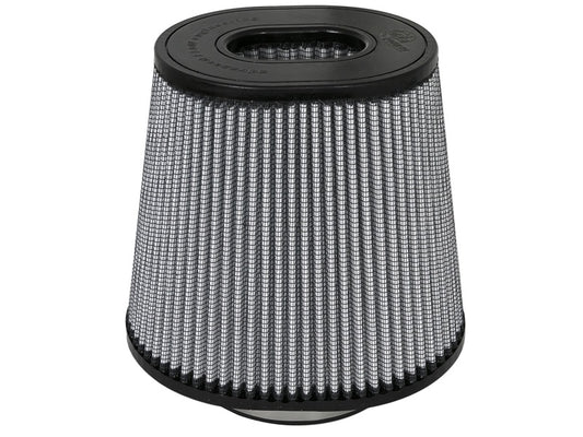aFe Magnum FLOW Pro DRY S Universal Air Filter 4.5in F / 9inx7.5in B / 6.75inx5.5in T (Inv) / 9in H - Performance Car Parts